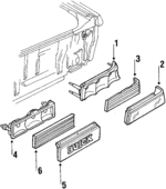 16506405 - Electrical: Lamp Housing for Buick: Skyhawk Image