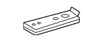 52521F6010 - Body: Inner Grille Bracket for Lexus: NX250, NX350, NX350h, NX450h+ Image