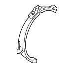 17521S5W000 - Fuel System: Tank Strap for Honda Image