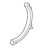 17522S5W000 - Fuel System: Tank Strap for Honda Image