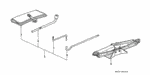 89101SW5003 - Interior/Bumper: BAG, TOOL for Honda Image