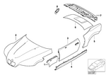 41358398693 - Bodywork: Side Panel, Front Left for BMW Image