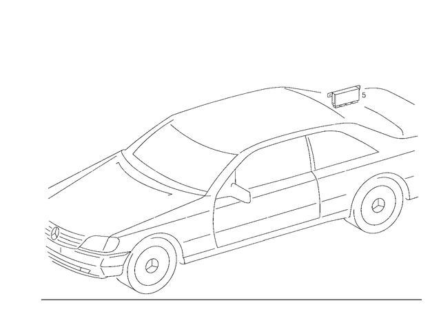 1408204126 - Electrical System: Control Unit for Mercedes-Benz Image image