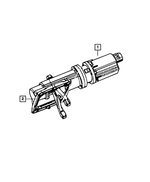 52114387AG - Front Axle; 215 MM-FD-Differential and Drive Line: Axle Locker Actuator for Ram: 1500 Classic Image
