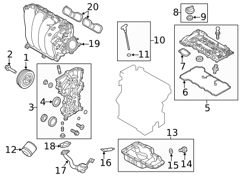 Intake for 2025 Kia Soul #0