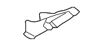 4F0803478A - Body: Quarter Panel Reinforcement for Audi Image