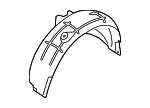 4F0810172D - Body: Wheelhouse Liner for Audi Image