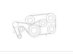 1120140133 - Attachment Parts for Units: Closing Cap for Mercedes-Benz: C240, C32 AMG, C320, C55 AMG, CL500, CL55 AMG, CLK320, CLK430, CLK500, CLK55 AMG, CLS500, CLS55 AMG, E320, E500, E55 AMG, G55 AMG, GL320, ML320, ML430, ML500, ML55 AMG, ML550, ML63 AMG, R500, S430, S55 AMG, SL500, SL55 AMG, SLK320 Image