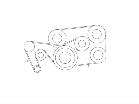 Engine Attachment Parts for 2002 Mercedes-Benz CLK430 #0