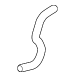 1626124030 - Cooling System: Engine Coolant Overflow Hose for Toyota: Corolla Image