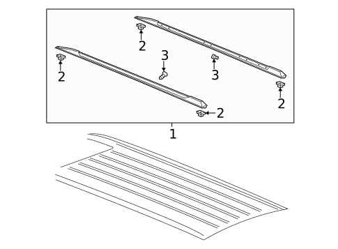 Luggage Carrier for 2019 GMC Yukon XL #1