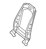 2129102601 - Body: Seat Back Frame for Mercedes-Benz Image