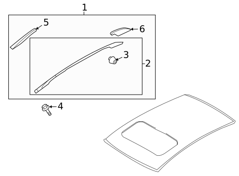Luggage Carrier for 2011 INFINITI FX35 #0