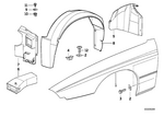 41358108847 - : Side Panel, Front Left for BMW Image