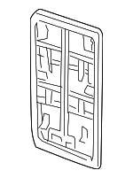 2C5Z14B721AAA - Body: Seat Back Panel for Lincoln: Aviator Image