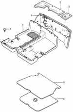 72821692680ZB - : Floor Mat *Y11L* (Soft Ivory) for Honda Image