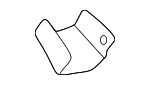 84133T20A01ZA - : Upper Quarter Trim Cap for Honda: Civic Image