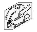 41217111425 - Body: Uniside Assembly for BMW: 323Ci, 325Ci, 328Ci, 330Ci, M3 Image