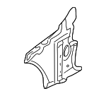 41138245120 - Body: Inner Pillar for BMW: 323Ci, 323i, 325Ci, 325i, 325xi, 328Ci, 328i, 330Ci, 330i, 330xi, M3 Image