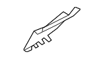 4M0803135E - Body: End Plate for Audi Image