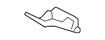 4M0803087E - Body: Front Plate Reinforcement for Audi Image