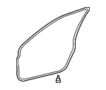 6786250040 - Body: Door Weather-strip for Lexus: LS460, LS600h Image