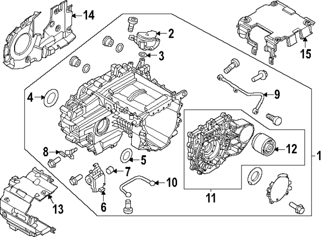 3654318MD0 - : Cover for Kia Image