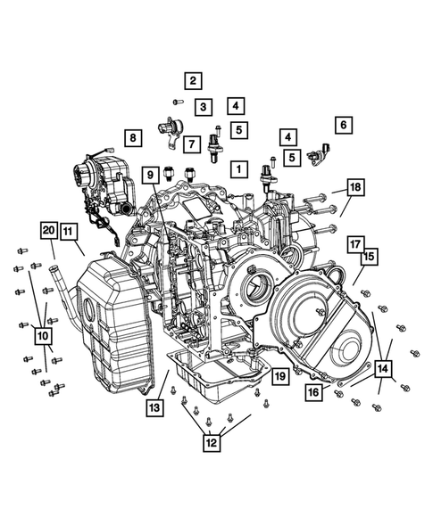 Case and Extension for 2007 Chrysler Pacifica #0