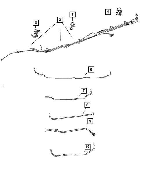 Fuel Lines for 2007 Dodge Ram 3500 #3