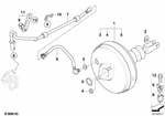 34336786750 - : Power Brake for BMW: Z4 28i, Z4 30i, Z4 35i, Z4 35is Image