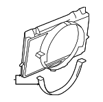 15183154 - Cooling System: Fan Shroud for Hummer: H2 Image image