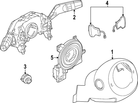 Switches for 2024 INFINITI QX60 #1