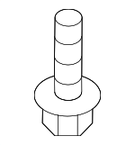 1125406256K - Body: Under Cover Bolt for Kia Image