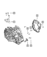 6509821AA - AS60T; 6 Speed; Automatic Transaxle: 6 Lobe External Head Bolt for Mopar Image