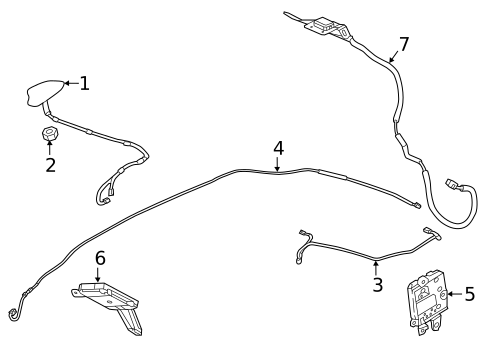 Antenna & Radio for 2019 Honda Civic #0
