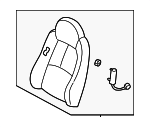 EC0188180F42 - Body: Seat Back Assembly for Mazda: Tribute Image