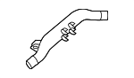 1K0145945C - Cooling System: Air Pipe for Volkswagen: GTI, Jetta, Rabbit Image