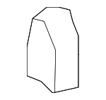 90666SDAA01 - Electrical: Trim Plate Clip for Honda: Accord, Civic, Clarity, CR-V, CR-Z, Fit, HR-V, Odyssey, Passport, Pilot, Ridgeline Image