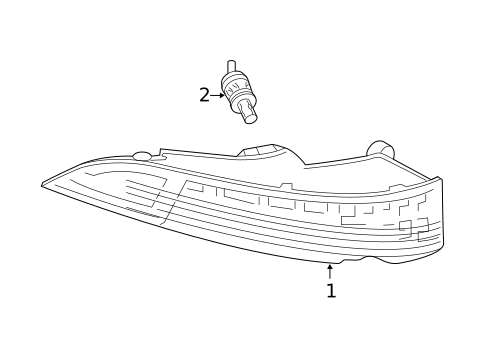 Bulbs - Chassis for 2020 Jaguar I-Pace #1