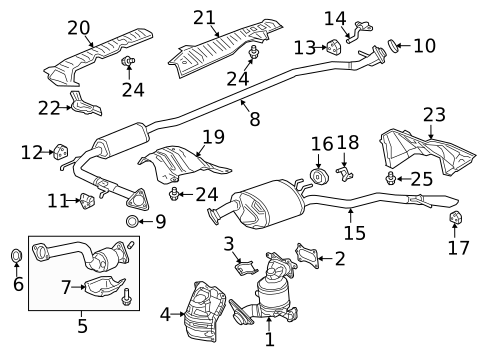 Bumper & Components - Front for 2021 Honda Clarity #16