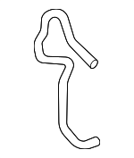 76899T90A01 - Body: Washer Hose for Honda Image