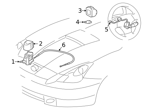 Cruise Control System for 2005 Toyota Celica #0