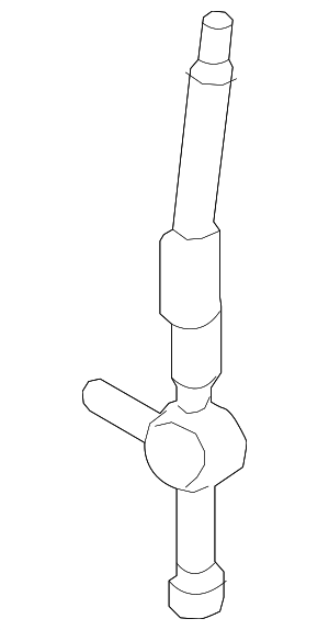 43720J3200 - : Manual Transmission Shift Lever for Hyundai Image