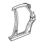 8D5809838C - Body: Rear Section for Audi Image