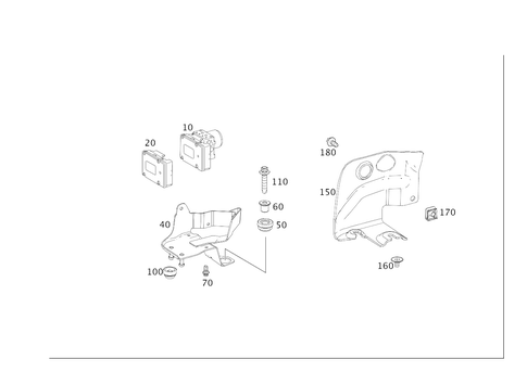 Hydraulic Unit for 2016 Mercedes-Benz GLE450 AMG #0