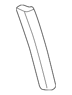 15955499 - Body: Weatherstrip for Chevrolet: Blazer | GMC: Jimmy | Oldsmobile: Bravada Image