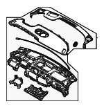 84701TD150YGN - : Instrument Panel for Hyundai Image