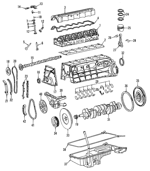 Engine Parts for 1988 Mercedes-Benz 300 CE #0