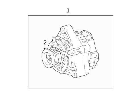 Alternator for 2006 Toyota Tundra #1