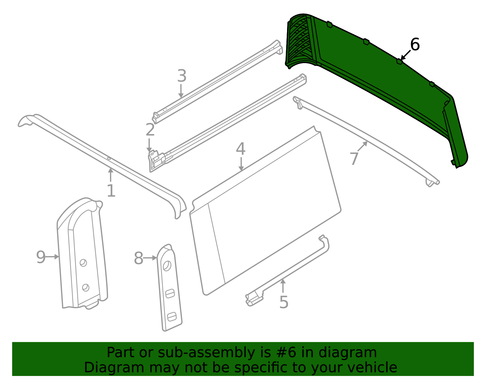 M2DZ-7842006-DF - Glass Back Window 2021-2025 Ford Bronco | Ford M2DZ-7842006-DF - Glass Back Window 2021-2025 Ford Bronco | Ford